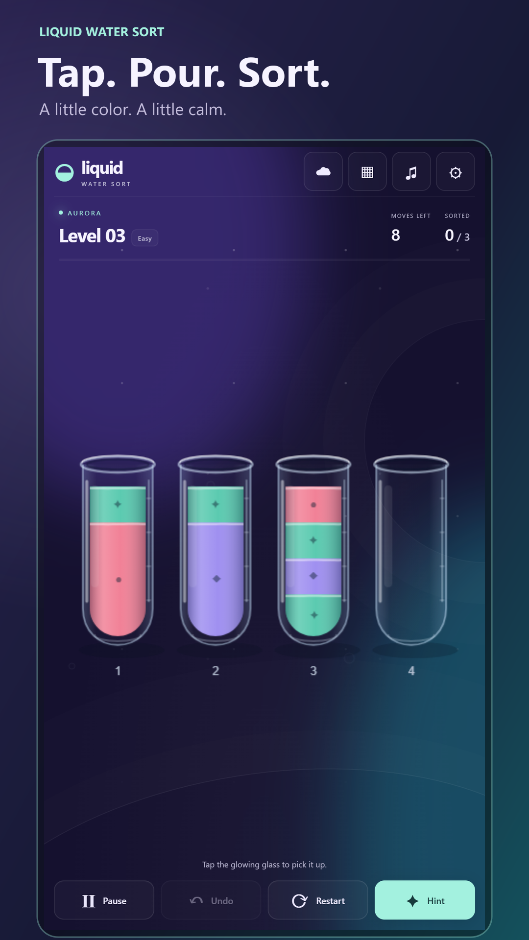 Liquid Water Sort